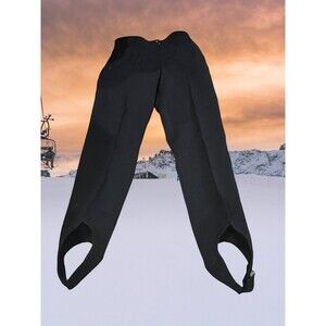 Postcard of Italy Ski Pants, Black, size 10